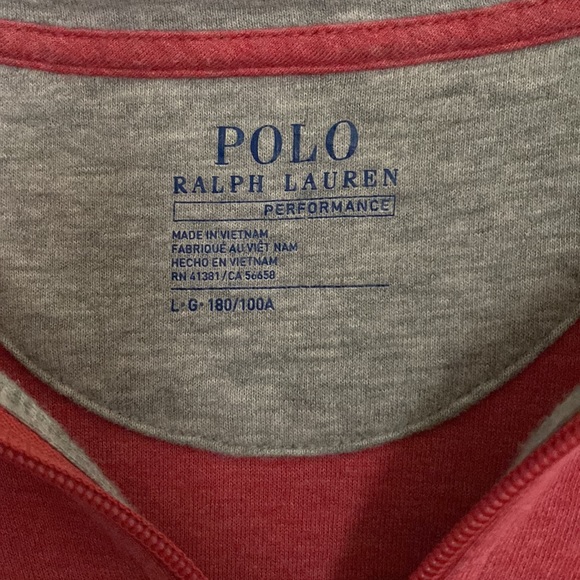 Ralph Lauren Polo Quarter Zip Pull Over | size L - Picture 2 of 3